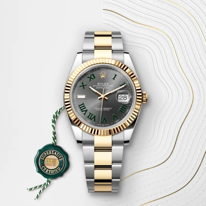 Rolex Datejust 41 Yellow Gold Rolesor Oystersteel, M126333-0019